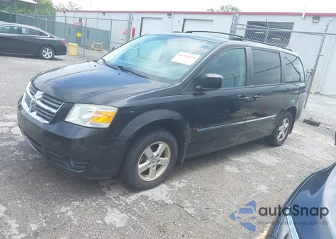 2009 Dodge Grand Caravan Sxt z USA, uszkodzony, nr VIN 2D8HN54189R596452